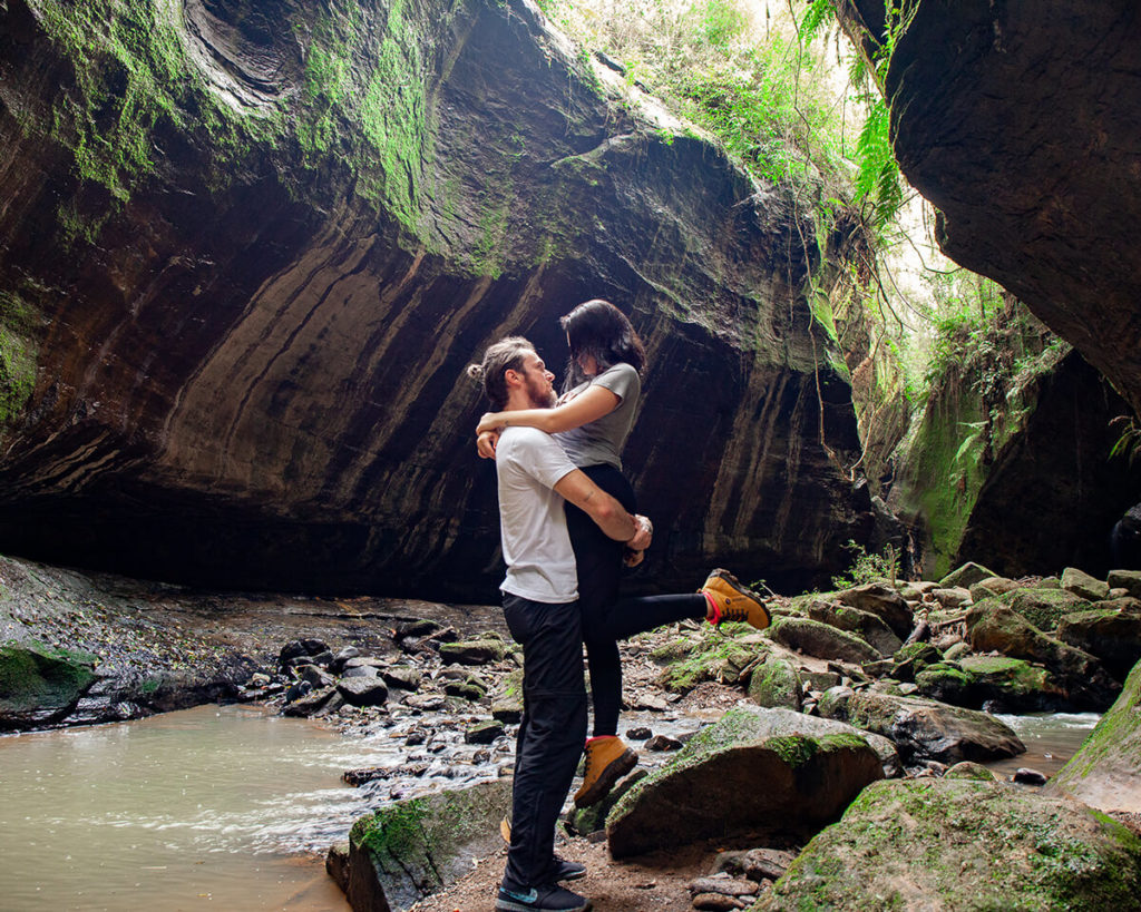 Canyon da Prata em Rio do Campo SC