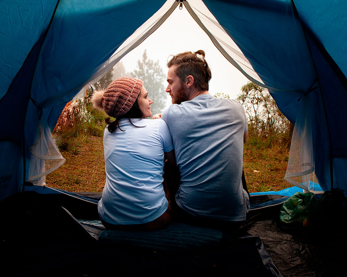 Fizemos um Wild Camping no Morro São Roque em Rio do Campo
