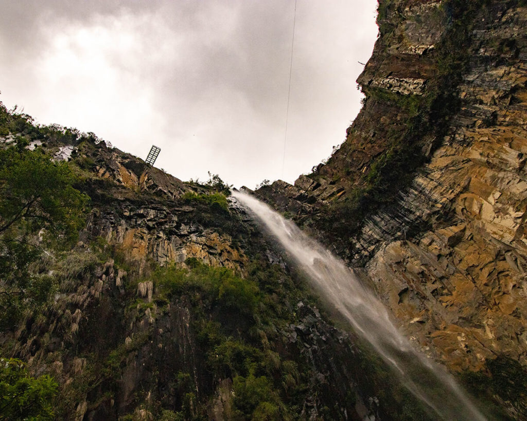 Como chegar na parte baixa da Cascata do Avencal