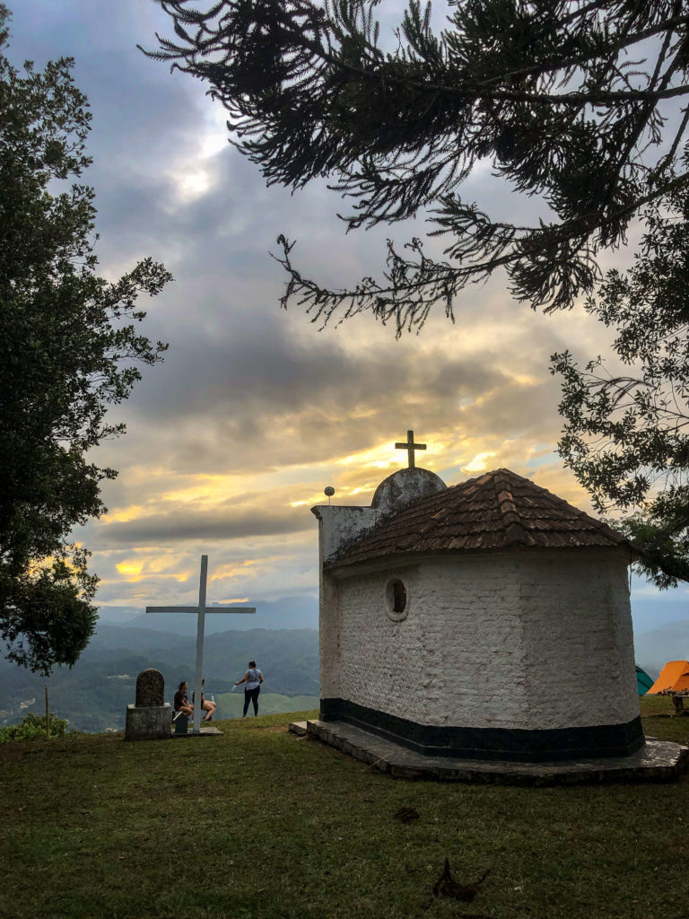 Acampamento no Morro Dom Bosco em Apiúna