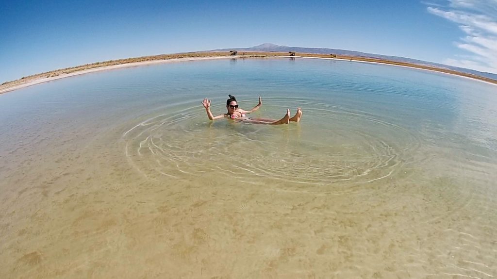 Laguna Piedra no Deserto do Atacama, você não afunda!