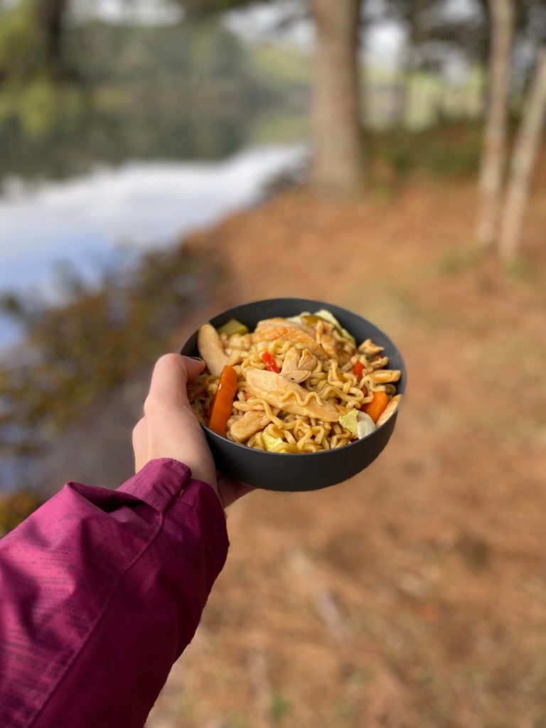 Receita para Acampamento: Yakisoba