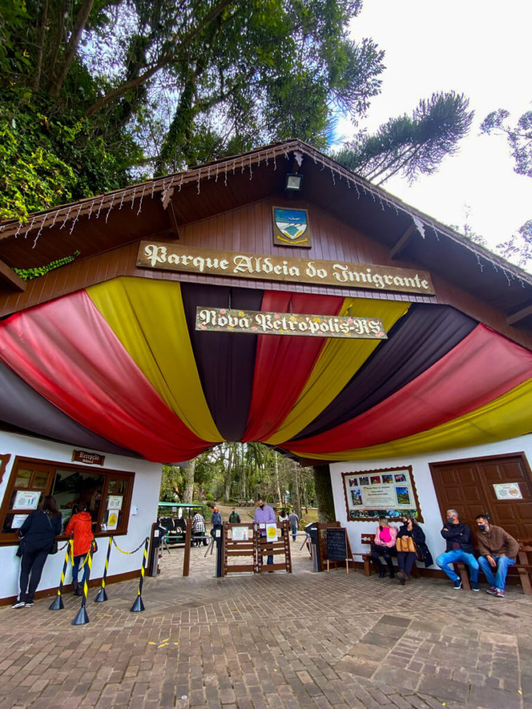 Parque Aldeia do Imigrante em Nova Petrópolis, Rio Grande do Sul