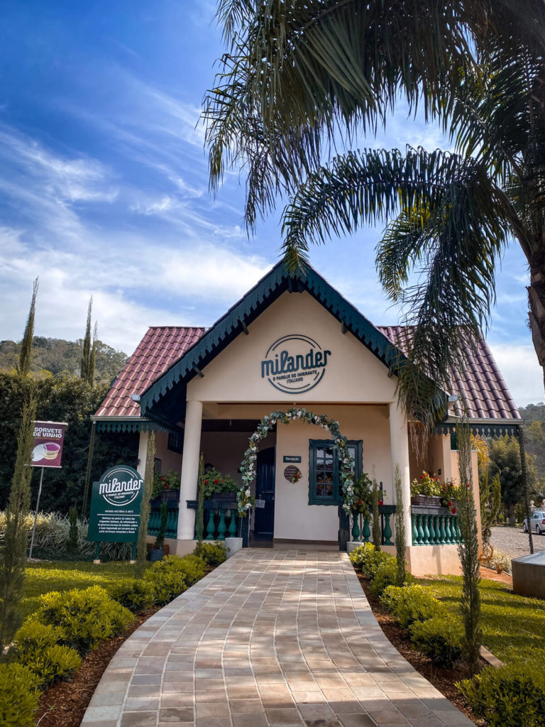 Vinícola da Serra e Milander “O Parque do Imigrante Italiano” em Pinheiro Preto, Santa Catarina