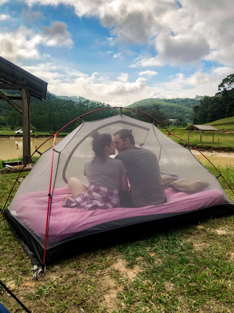 Onde acampar próximo a Blumenau? Camping Recanto do Vale