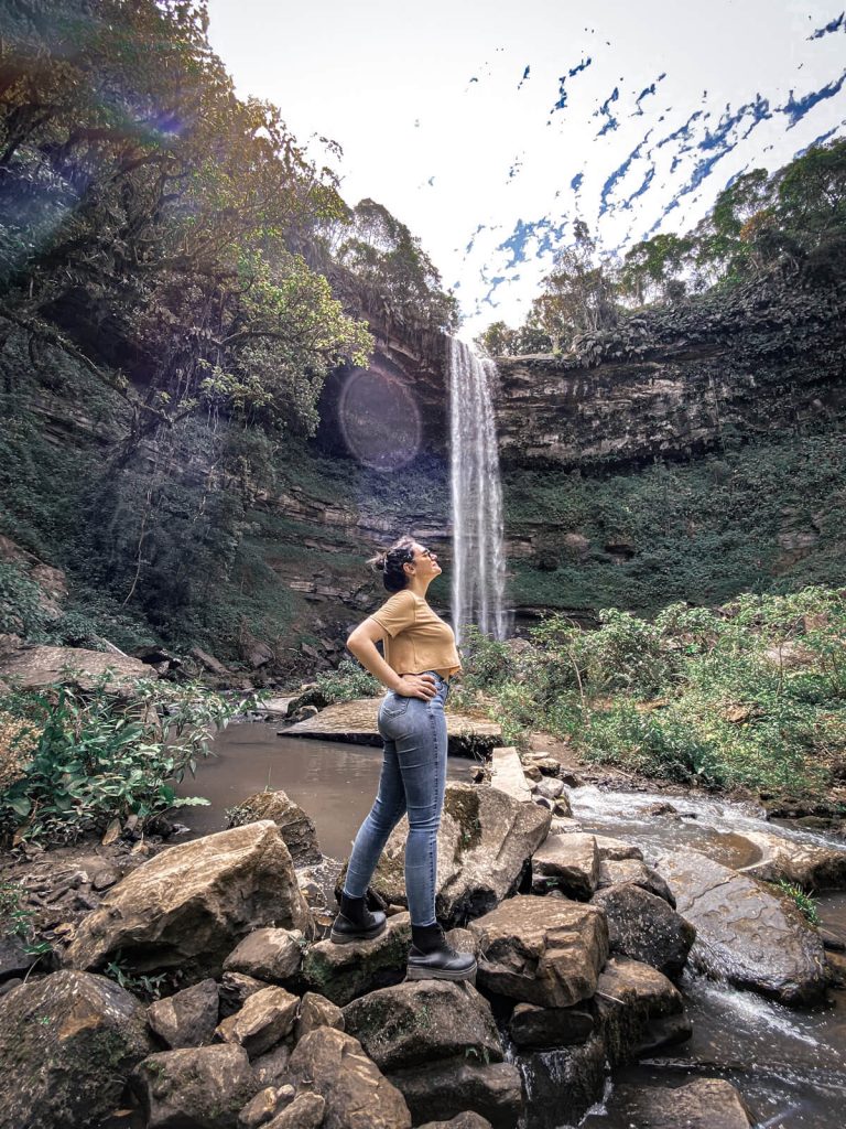 Como chegar até a Cachoeira Perau do Gropp em Atalanta SC