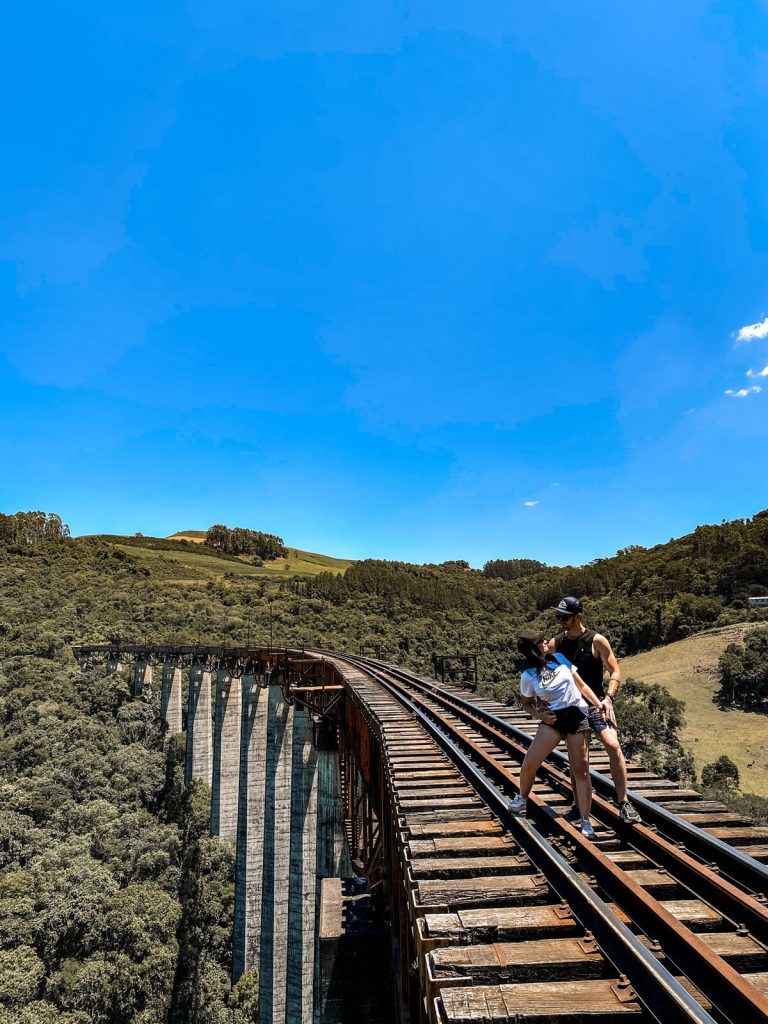 Viaduto Mula Preta, Ferrovia do Trigo no Rio Grande do Sul