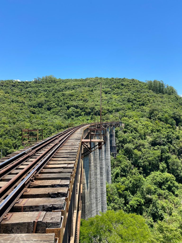 Ferrovia do Trigo, Viaduto Pesseguinho RS