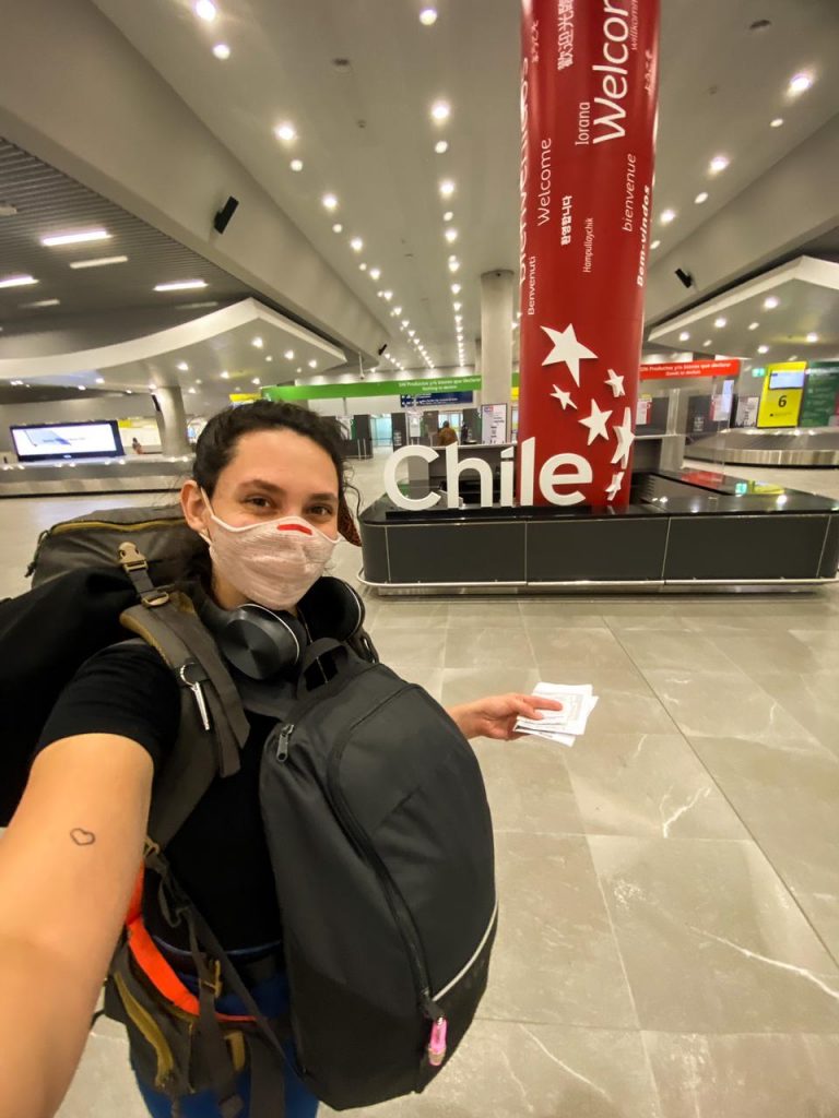 Diário do Mochilão, chegada no Chile