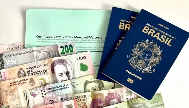 Documentos necessários para viajar para a Argentina, Chile, Paraguai e Uruguai