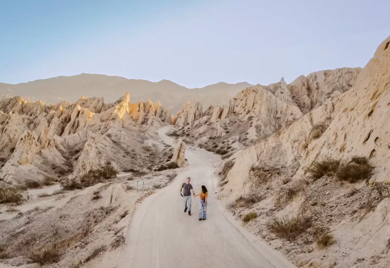 Quebrada de Las Flechas, norte da Argentina